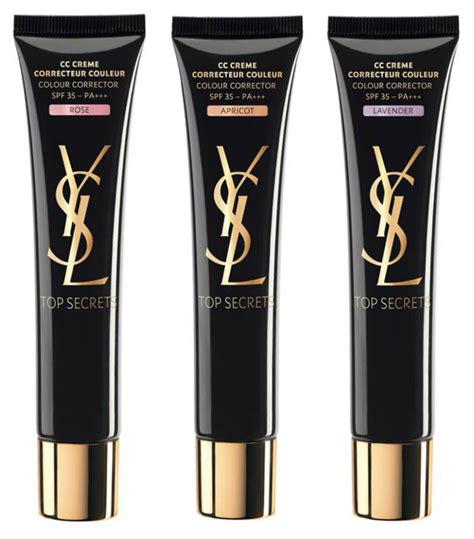 yves saint laurent top secrets cc cream|TOP SECRETS CC CREME .